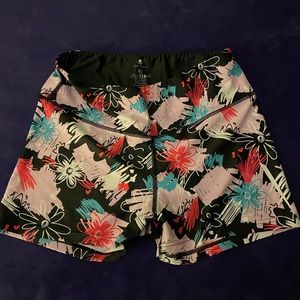 Tikiboo Brand Shorts - Doodle Floral Print